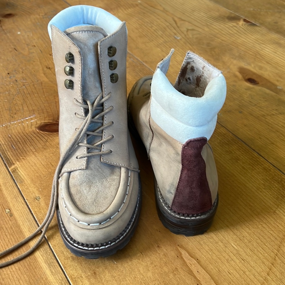 RAYE emi suede lace up boot